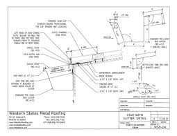 For your gutters, add a gutter cover. Pre Hung Box Gutter For Western Lock Standing Seam
