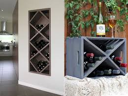 Dafür benötigen sie neben den weinregalsteinen nur fliesenkleber, einen. So Einfach Kann Man Ein Eigenes Weinregal Selber Bauen Weinregal Weinregal Selber Bauen Weinregal Ideen