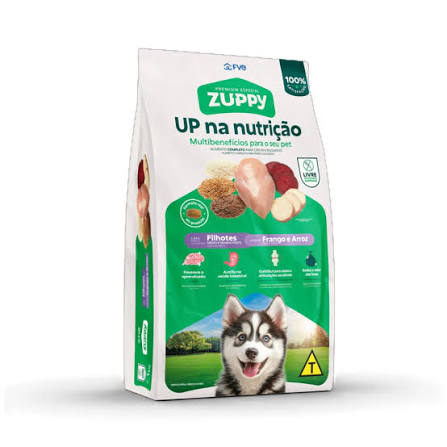RACAO - ZUPPY FILHOTE MEDIO E GRANDE PORTE - 10.1KG