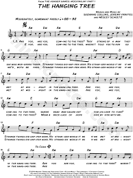 They wrote gale song for the catching fire soundtrack in 2013. The Hanging Tree From The Hunger Games Mockingjay Part 1 Sheet Music Leadsheet In A Minor Download Print Sku Mn0145387