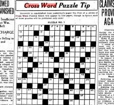 It's the puzzle that inspired a craze. Can You Solve The Star S First Ever Crossword Puzzle From 1924 The Star