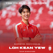 Next month's tokyo olympics will only be his maiden appearance, but singapore's loh kean yew isn't afraid to dream big. Facebook