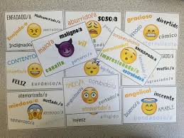 Trabajando Con Sinonimos En Clase De Ele Emojis Sinonimos Y Antonimos Sinonimos Redaccion De Textos