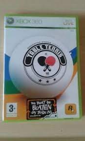 Amante de los juegos de xbox360? Rockstar De Tenis De Mesa Brillante Clasico Microsoft Xbox 360 Juego Completo En Muy Buena Condicion Ebay