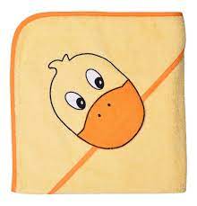 worner sudfrottier kapuzen badetuch ente 100x100cm fur babys gelb 100x100 cm galeria karstadt kaufhof