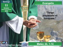 Evangelio 11 De Octubre De 2020 Evangelio Tiempo Ordinario Biblicos