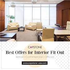 Interior Fit Out Contractor In Dubai Interior Design Interior Fit Out Space Interiors