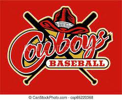 Cowboys Baseball Vector Stock Illustration Royalty Free Illustrations Stock Clip Art Icon Stock Clipart Icons Logo Lin Baseball Vector Art Icon Baseball