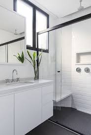 Apartamento Do Thai Ina Arquitetura Banheiro Preto Banheiros Modernos Banheiro Preto E Branco