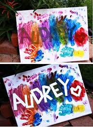 Name Painting For Kids Camping Crafts Daycare Crafts Art For Kids