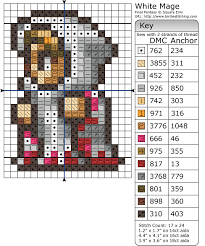 See more ideas about cross stitch, stitch, stitch patterns. Final Fantasy White Mage Geek Cross Stitch Fantasy Cross Stitch Cross Stitch Heart