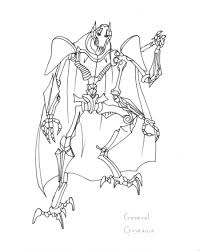 Star Wars Coloring Pages General Grievous Hicoloringpages Coloring Pages Mermaid Coloring Pages Star Wars Colors
