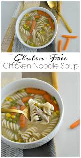 This Gluten Free Chicken Noodle Soup Is The Best Recipe Around It Is Homemade An Gluten Free Chicken Noodle Soup Homemade Soup Recipe Gluten Free Chicken Soup