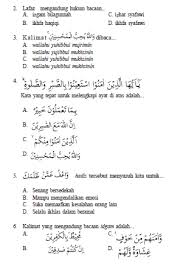Kunci Jawaban Soal Agama Kelas 12 Bab 1