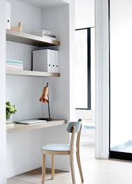 Home office design ideas for a trendy working space. Small Home Office Idea Make Use Of A Small Space And Tuck Your Desk Away In An Alcove