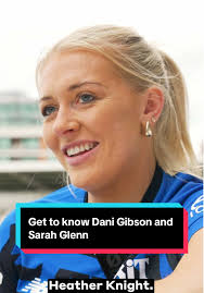 The most iconic duo 🫶 Get to know London Spirit’s @Danielle Gibson and  @Sarah Glenn 💙 #TheHundred #RoadToTheEliminator