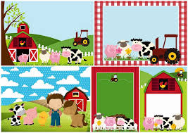 Free Printable Farm Party Invitations Oh My Fiesta In English Farm Party Invitations Farm Party Farm Birthday