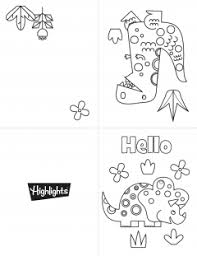 Start by browsing our online design template library. Printable Coloring Cards Highlights