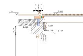 Da die verlegung einer neuen terrasse ein. Fassadenanschluss Aufgestanderte Terrasse