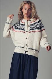 Fair Isle Nordic Cardigan – Adored A Lovely Boutique - Product from Adored A Lovely Boutique