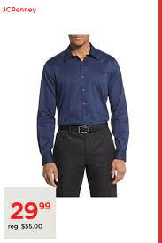 Van Heusen Flex Collar Slim Fit Long Sleeve Dress Shirt 15 32-33 Blue In 2021 Long Sleeve Fitted Dress Shirts Long Sleeve Shirt Dress