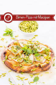 Birnen Pizza Kuchen Auf Die Hand Rezepte Lebensmittel Essen Pizza Kuchen