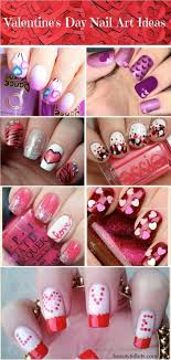These heart nails for valentine's day. 16 Valentine S Day Nail Art Designs To Fall In Love With
