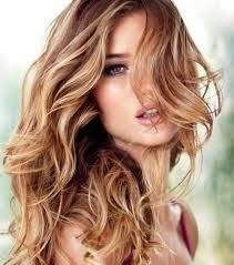 blonde with red highlights