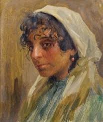 Gypsy Woman Oil Paintings