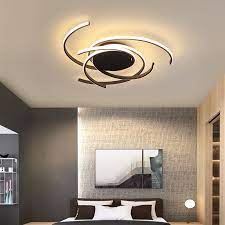 Lampadario smart ha diametro 50 cm e altezza 10 cm ed ha un indice di protezione ip20 che lo rende indicato per ambienti non umidi. Nuovo Arrivo Nero Bianco Finitura Moderna Led Lampadario Per Soggiorno Cucina Camera Da Letto Camera Lampada Da Ufficio Ac85 265v Lampadario Apparecchio Chandeliers Aliexpress