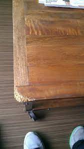 Repairing Dog Chewed Furniture Wood Repair Repair Wood Furniture Furniture Fix