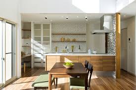 建築実例 新進建設株式会社 秦野市 伊勢原市 小田原市 平塚市の新築注文住宅 リフォーム リビング キッチン キッチン間取り 家のインテリア