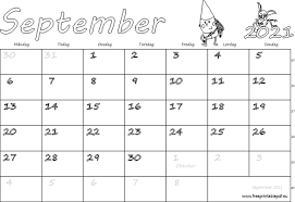 Årskalender för 2021, datumen visas per månad inklusive veckonummer. Almanacka September 2021 Skriva Ut Gratis Utskrivbara Pdf