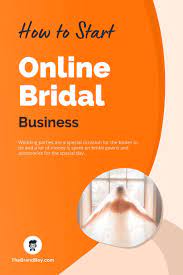 How To Start An Online Bridal Store 6 Easy Steps Online Bridal Store Bridal Business Bridal Stores