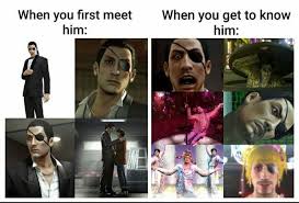 I D Take Him Either Way Kiryu Video Game Memes Gaming Memes