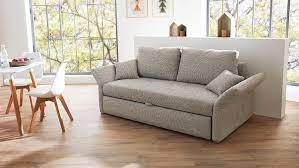 Designed specifically for small, modern homes, the sweep sofa features. Funktionssofa Luca Sofa In Grau Mit Bettfunktion 160 Cm