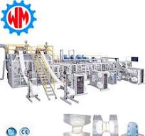 High Efficiency Full Automatic Adult Diaper Making Machine Production Line  Supplier Factory