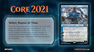 Wizards also released the following graphic showing how this should affect progression as a whole. The Lore Of Core Set 2021 On The Cards Magic The Gathering