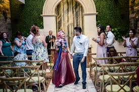 Celebrate the wedding of your dreams in our elegant chapel, where a traditional. Colourful Vegas Wedding With A Chotronette Dress Rock N Roll Bride