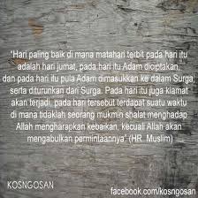 Karena, jumat termasuk dalam waktu mustajabnya doa. Kumpulan Doa Hari Jumat Mubarok Penuh Berkah Beserta Amalan Sunnah Lainnya Kosngosan