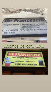 De Franceschi & Cia LTDA - Pronto Socorro do Fogão e das Panelas de pressão! Conexões em Geral