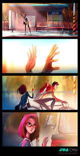 Jun Chiu Illustration Morning High Five Cute Art Funny Illustration Cute Drawings