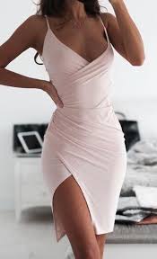 Summer Outfits Bodycon Wrap Dress Beauty Women Models Fashion Fancy Dresses Cute Dresses