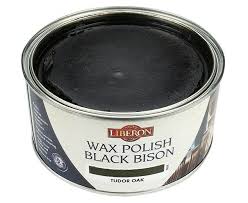 liberon bbpwto500 wax polish black bison tudor oak 500ml