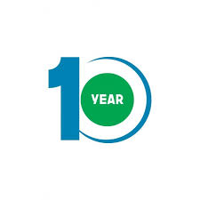10 Year Anniversary Vector Template Design Illustration Template Icons Year Icons 10 Png And Vector With Transparent Background For Free Download 10 Year Anniversary Year Anniversary Anniversary Logo