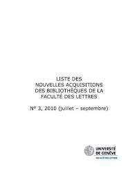 Subscribe to your favorite and receive 10% off of each order! Juillet Septembre Universite De Geneve