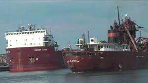 Marine historical society of detroit's historic photo gallery ice blockade at the soo in 1926. Great Lakes Ships In Action 2013 Youtube