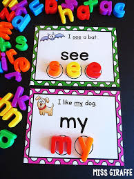 Learn cvc words with fun and songs, what are cvc words, short vowel word family, examples, grade 1. Miss Giraffe S Class Sight Words Sentences Cards Fun Ideas And Centers