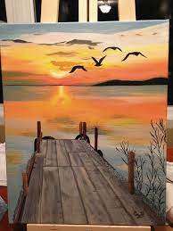 See more ideas about crafts, creative crafts, diy inspiration. Acrylic Painting Ideas Step By Step Nature Art Painting Painting Art Projects Canvas Painting