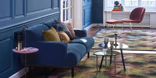 Comment aménager vos intérieurs en couleur bleu gris? Salon Bleu Nos Plus Belles Inspirations Marie Claire